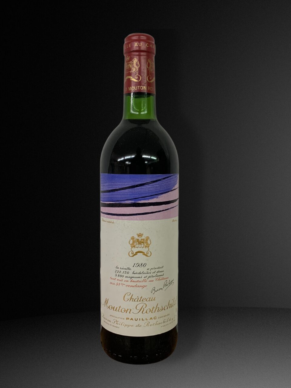 Chateau Mouton Rothschild, 1980